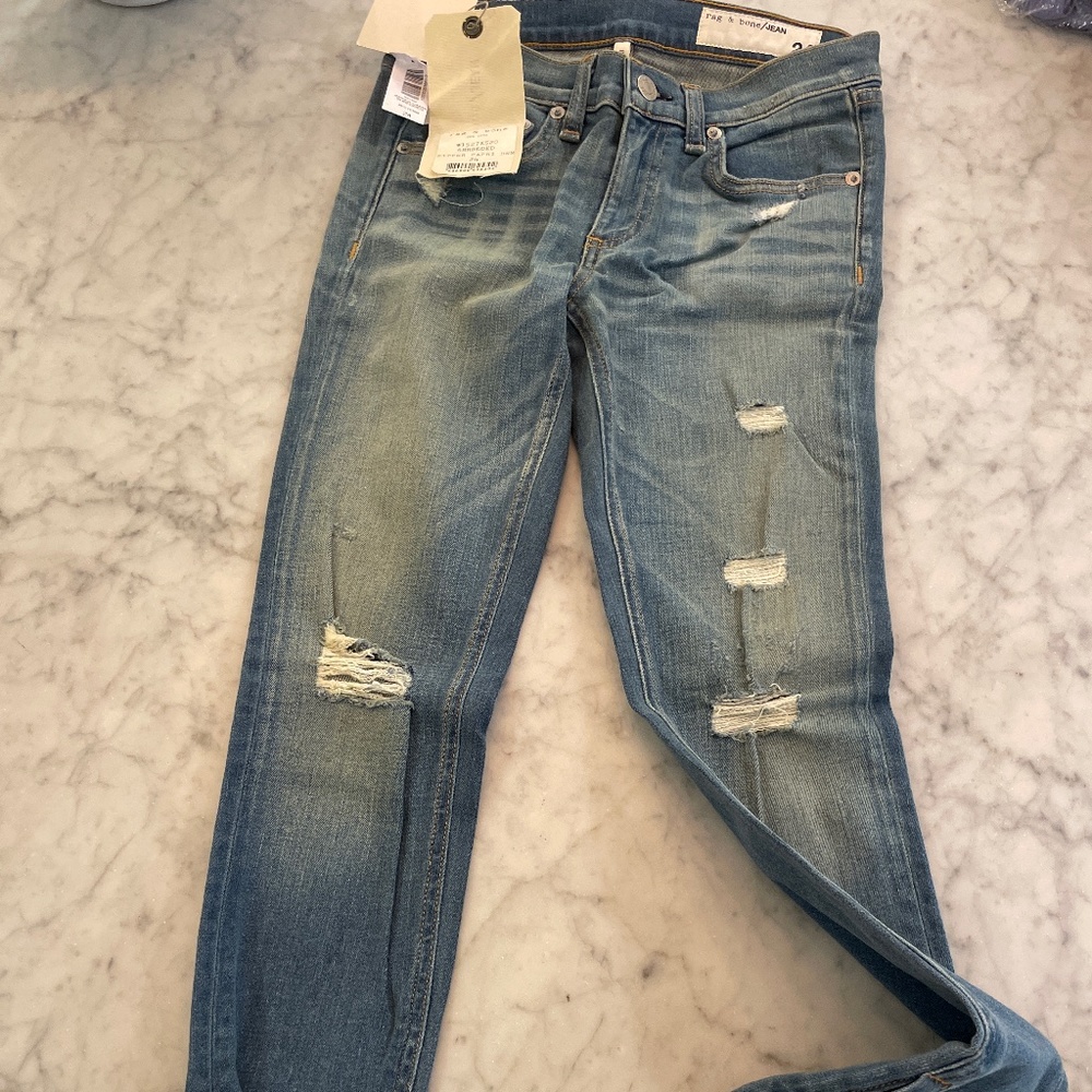 Rag bone NWT zipper jeans